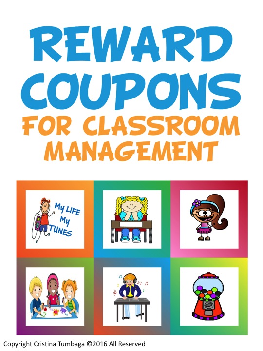 Reward Coupons for Classroom Management